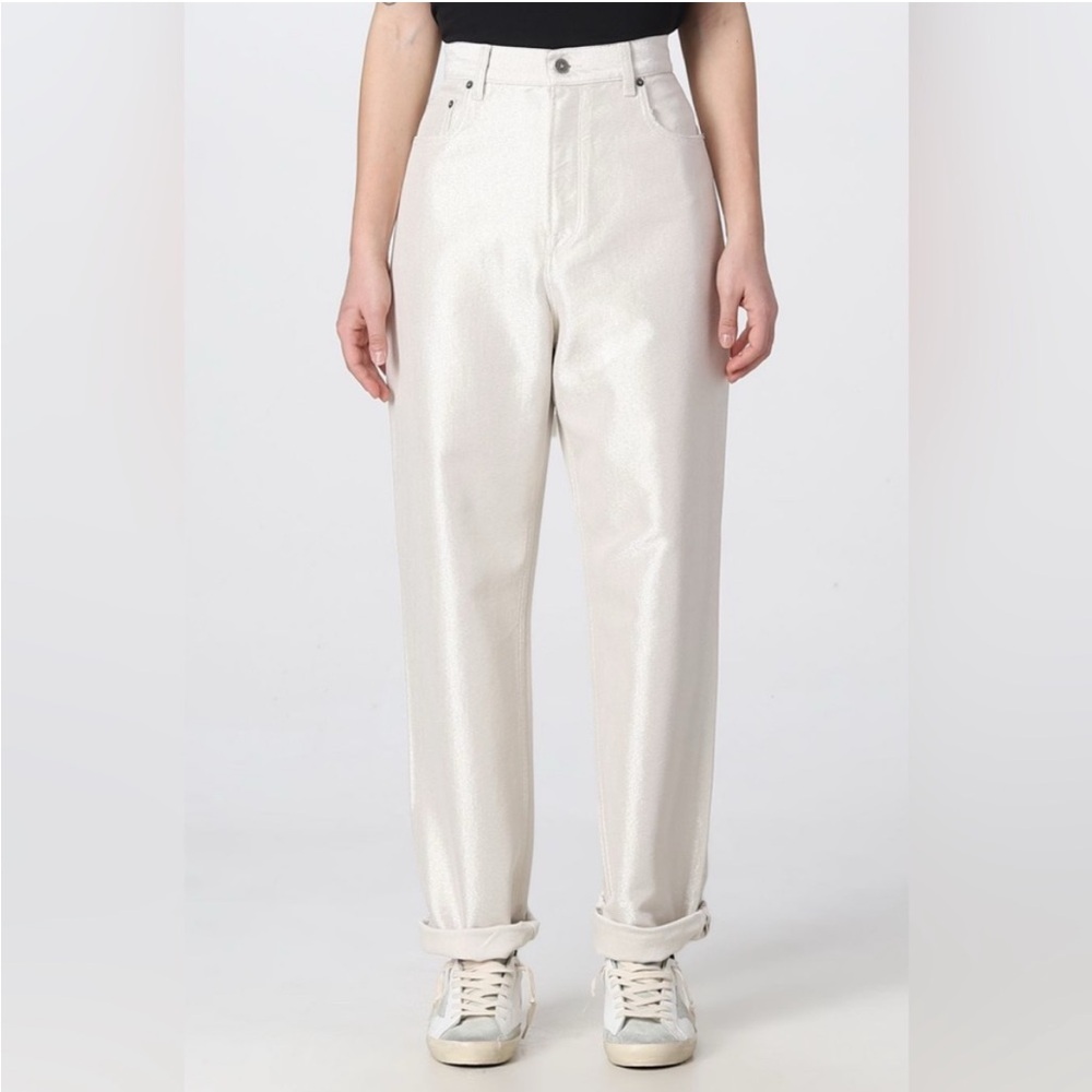 Golden Goose - Pant Kim Metallic